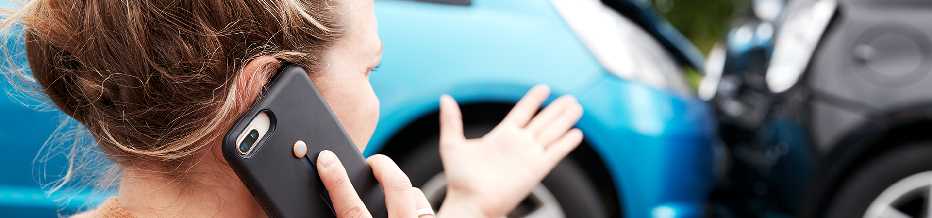 Woman on phone