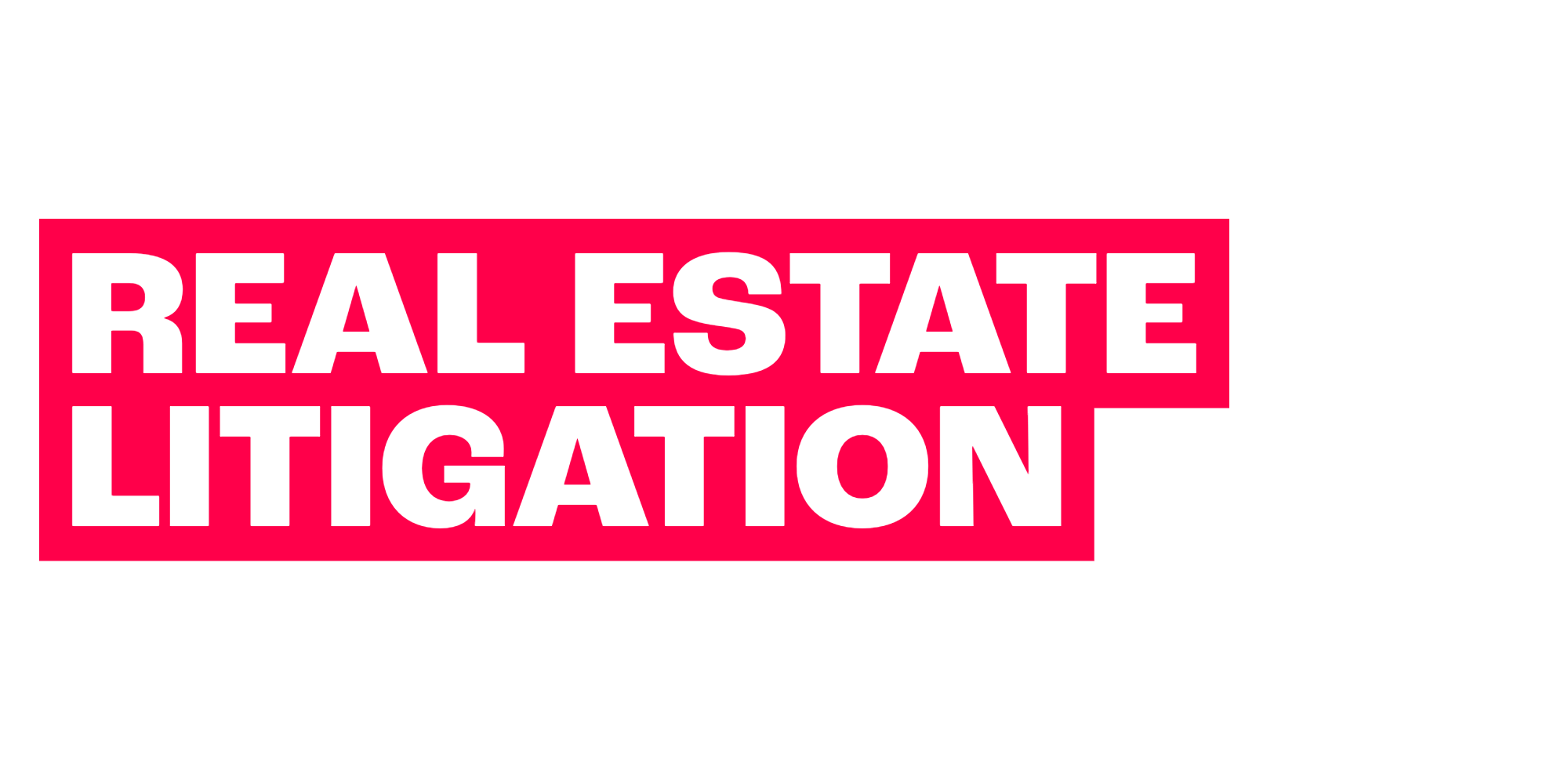 Real Estate Litigation